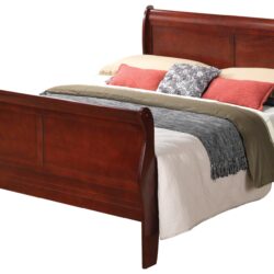 King Bed Charming Traditional - Cherry