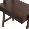 Ladder Desk, Ladder Style Display Shelf - Natural Wood / Brown - Image 8