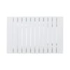 Outdoor Folding Wooden Side Table - White - Image 7