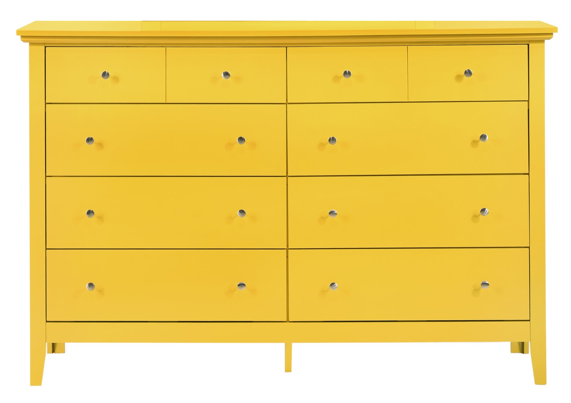 Cheerful Storage Dresser For Modern Spaces - Yellow - Image 3