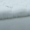 Contemporary Storage Ottoman With Rolled Arms And Button Tufting - Wheat - Image 6