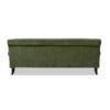 Alana Lawson - Three Cushion Tightback Sofa - Olive Green - Image 10