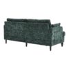 Modern Chenille 2 Seater Sofa With LED Light, USB Charging Port, And Storage Bag - Emerald - Image 21