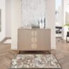 Sphinx - Indoor & Outdoor Washable Non - Slip Accent Rug, Elegant Design - Cream / Brown - Image 5