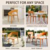 1 Piece Designed Single Chair, UV Resistant, Waterproof And Wear Resistant - Tropical Orange - Image 21