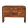 Darcy - 3 Over 3 Drawer Chest - Brown - Image 12