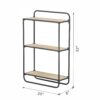 Wall Shelf - Black Brown - Image 7