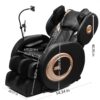 Automatic Massage Chair Recliner With Zero Gravity And Full Body Air Pressure - Black - Image 3