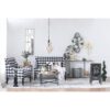 Farmhouse Chandeliar Distressed Pendant French Country Wood Chandelier For Living Room Foyer, Bulb Not Included - Antique Cream - Image 4