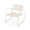 Outdoor Accent Chair With Metal Frame - White - Image 5