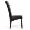 Cosmopolitan - Deluxe Tufted Parson Chair (Set of 2) - Midnight Black - Image 3