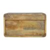Floating Curve Open Slot Nightstand - Oak - Image 6