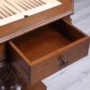 Bishop - Reversible Chess Checker Game Table With Game Tray (Chess Fingures Not Included) - Cherry - Image 8