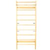 Swedish Ladder, Stall Bars Set For Physical Therapy & Gymnastics - Natural - Image 2