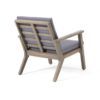 Temecula - (Set of 2) Outdoor Club Chairs With Cushions - Dark Gray - Image 8