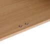 Bathroom Vanity With Resin Countertop Sink, 2 Doors Cabinet Set - Oak - Image 21
