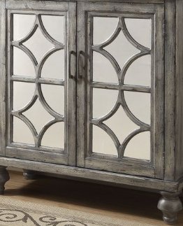 Velika - Weathered Console Table - Gray - Image 3