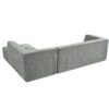 Modular Combination Sofa Set, Modern Minimalist Sofa, Living Room Upholstered Sofa Bed, Bedroom, 2 Pieces Computer Free Combination, L - Shaped - Light Gray - Image 19