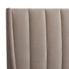 Aspen - King Vertical Tufted Headboard Platform Bed Set - Mink Beige - Image 8