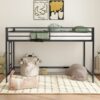 Adam - Junior Twin Loft Bunk - Black - Image 2