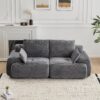 Compressed Sofa, 2 Seater Large Sectional Couches For Living Room - Gray - Image 12