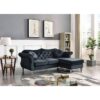 Hollywood - Sofa Chaise - Black - Image 5
