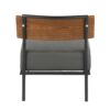 Fiji - Contemporary Chair - Gray / Walnut - Image 4