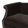 Elaine - Sofa Nailhead Accents - Deep Brown - Image 7