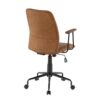 Fredrick - Contemporary Office Chair - Brown - Image 3