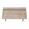 Computer Desk For Home Office, Laptop, Storage Shelves, Contemporary Versatile Placement - Taupe - Image 3