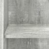 Bookshelf, Bookcase, Etagere, 5 Tier, For Office, Contemporary & Modern - Gray - Image 6