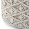 Coates - Round Macrame Pouf - Natural - Image 5