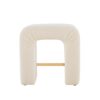 Boucle Stool (Set of 2), Dining Chairs For Home Kitchen Island - Cream - Image 7