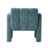 31.10" Wide Boucle Upholstered Accent Chair - Green - Image 7