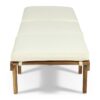 Ariana - Wood Chaise Lounge - Teak - Image 4