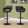 Swivel Stool Bar Height, Adjustable, Contemporary & Modern - Black - Image 6