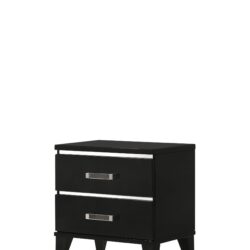 Chelsie - Nightstand - Black