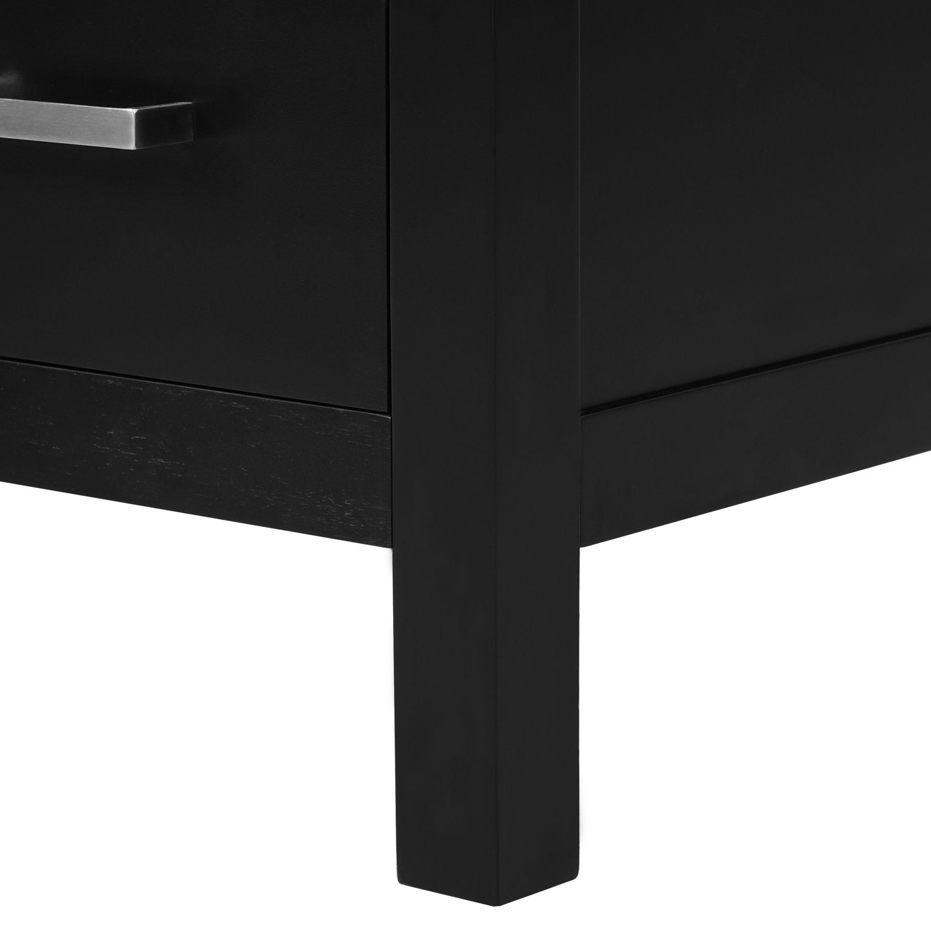 24" Bathroom Vanity With Integrated Undermount Sink, 2 Doors And 1 Drawer, Soft Close Hinges - Black - Image 21