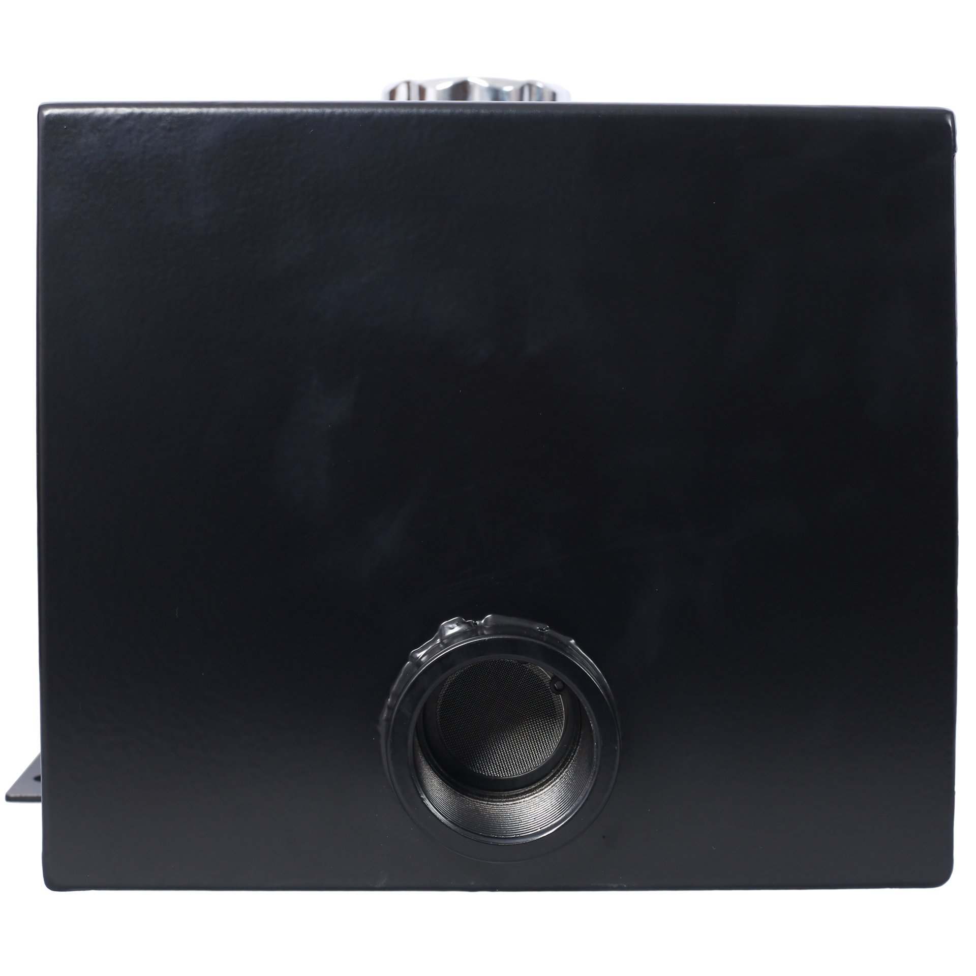 Heavy Duty 5 Gallon Steel Hydraulic Fluid Reservoir Tank With Mounting Foot, 14 Gauge - Black - Image 9