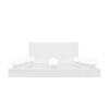 Elisa - Narrow Tall Mirror With Speaker And Drawer - White - Image 11