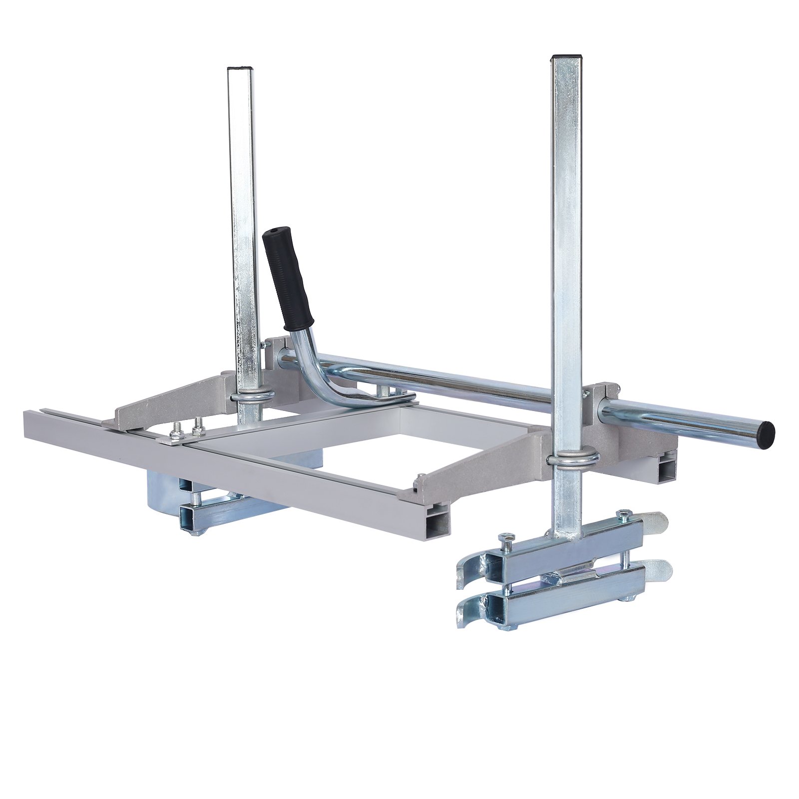 Portable Chainsaw Mill Aluminum Steel Planking Lumber With Adjustable Milling Bar 14 To 24" - Silver - Image 9