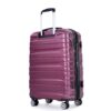 Luggage Set Of 5 Pieces, Expandable Hard Pc Luggage Set With Tsa Lock For Rotating Wheels, Lightweight Rolling Luggage - Wine Red - Image 11