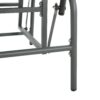 Palos - Outdoor Wicker Glider Chair - Dark Gray - Image 10