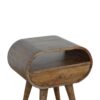 ed Circular Bedside Table - Gray Wash - Image 6