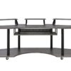 Eleazar - Music Recording Studio Desk - Black Oak - Image 4