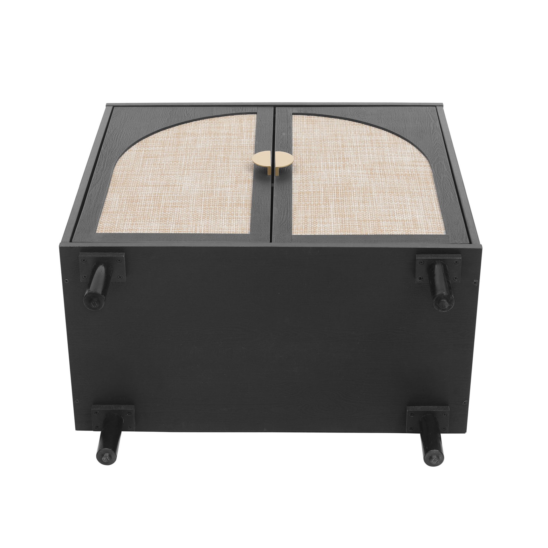 2 Door Cabinet, Suitable For Bedroom - Black - Image 18
