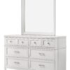 6 Drawer Dresser - White - Image 2