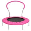 Trampoline With Handle (Pi)-Metal - Pink - Image 3