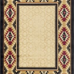 Tribes - 2' X 3' Southwest Area Rug - Cream
