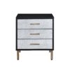 Myles - Nightstand - Black / Gold / Silver - Image 2